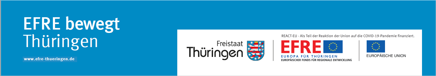 Logo EFRE bewegt Thüringen